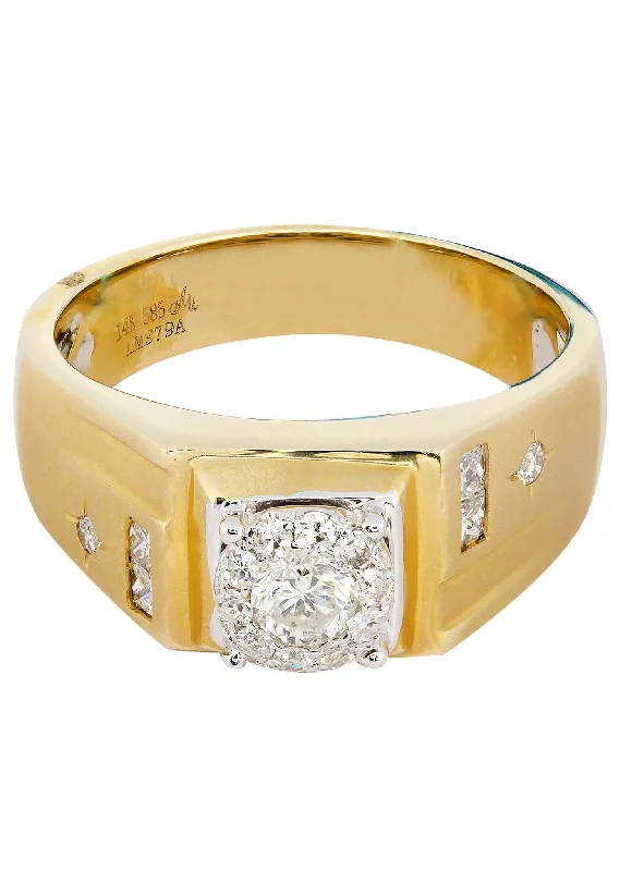 Mens Diamond Ring| 0.52 Carats