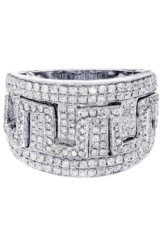 White Gold Mens Diamond Ring| 1.19 Carats| 11.28 Grams