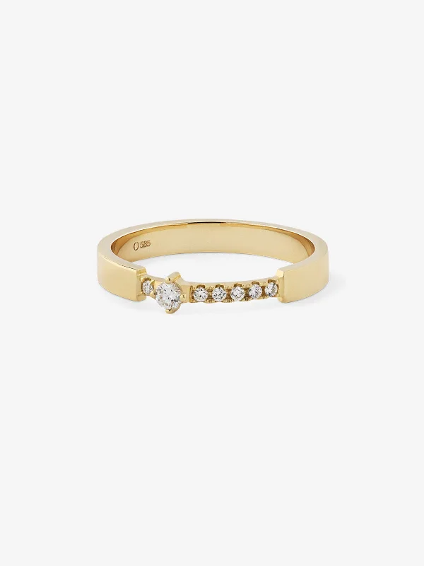 Unmissable Discounts On Timeless Jewelry Pieces Diamond 0.11 14K Gold, Whitegold or Rosegold Ring w. Diamonds Unmissable Discounts On Timeless Jewelry Pieces Diamond 0.11 14K Gold, Whitegold or Rosegold Ring w. Diamonds