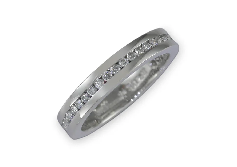 Exclusive Jewelry Bundles At Discounted Prices Channel set Diamond Wedding Band, Platinum Exclusive Jewelry Bundles At Discounted Prices Channel set Diamond Wedding Band, Platinum