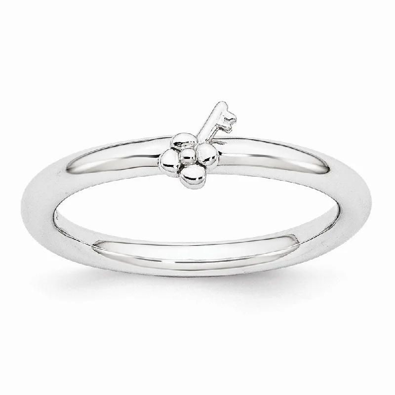 Shop Handcrafted Jewelry At Special Promotional Rates Rhodium Plated Sterling Silver Stackable Expressions 5mm Key Ring