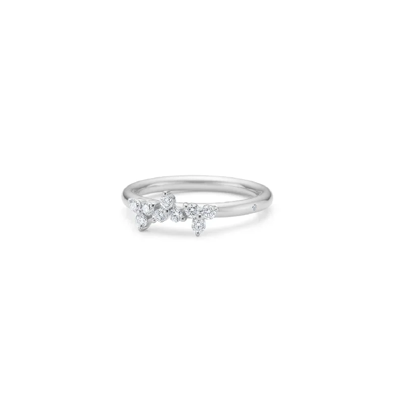Personalized Engraved Jewelry For Meaningful Gifts Fryd 18K Whitegold Ring w. 10 Diamonds Personalized Engraved Jewelry For Meaningful Gifts Fryd 18K Whitegold Ring w. 10 Diamonds