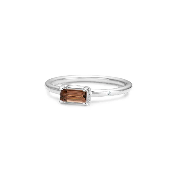 Elegant Jewelry Styles At Budget-Friendly Prices Nord Purity S 18K Whitegold Ring w. Quartz & Diamond