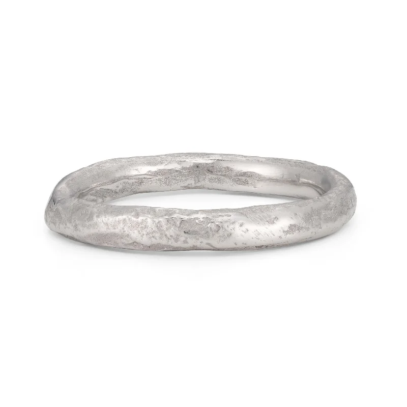 Rock Regular Ring Platinum