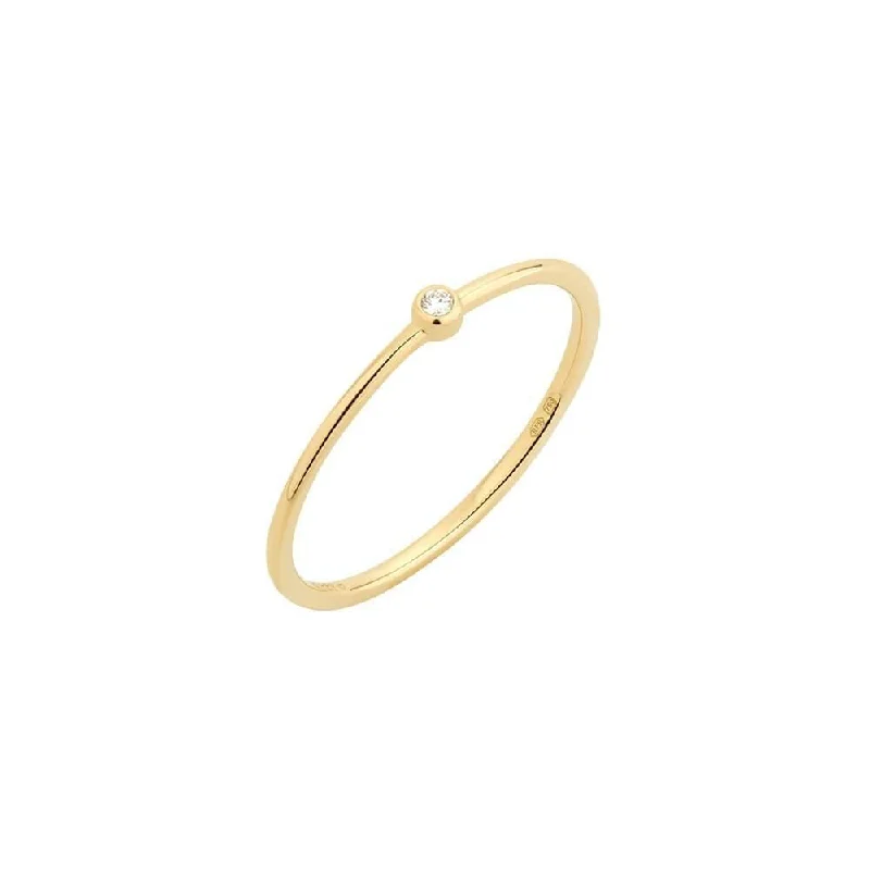 Big Savings On Your Favorite Jewelry Pieces Astra Vega 18K Gold Ring w. Diamond