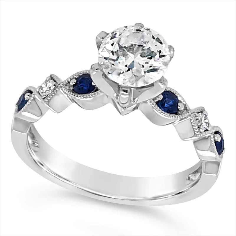 Affordable Glamour – Premium Jewelry At Special Prices Sapphire and Diamond Engagement Mounting Affordable Glamour – Premium Jewelry At Special Prices Sapphire and Diamond Engagement Mounting