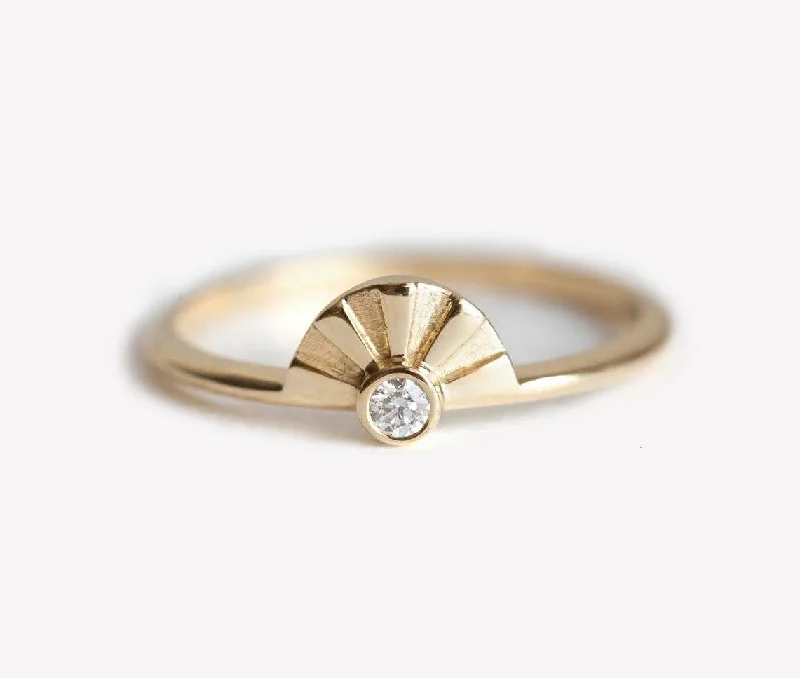 Elegant Jewelry, Exclusive Prices – Shop Now Sun Ring, Gold Sun Ring