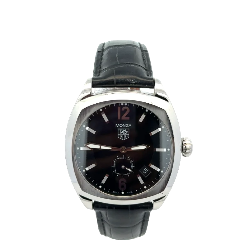 Tag Heuer Manza Black Dial 37mm Wristwatch