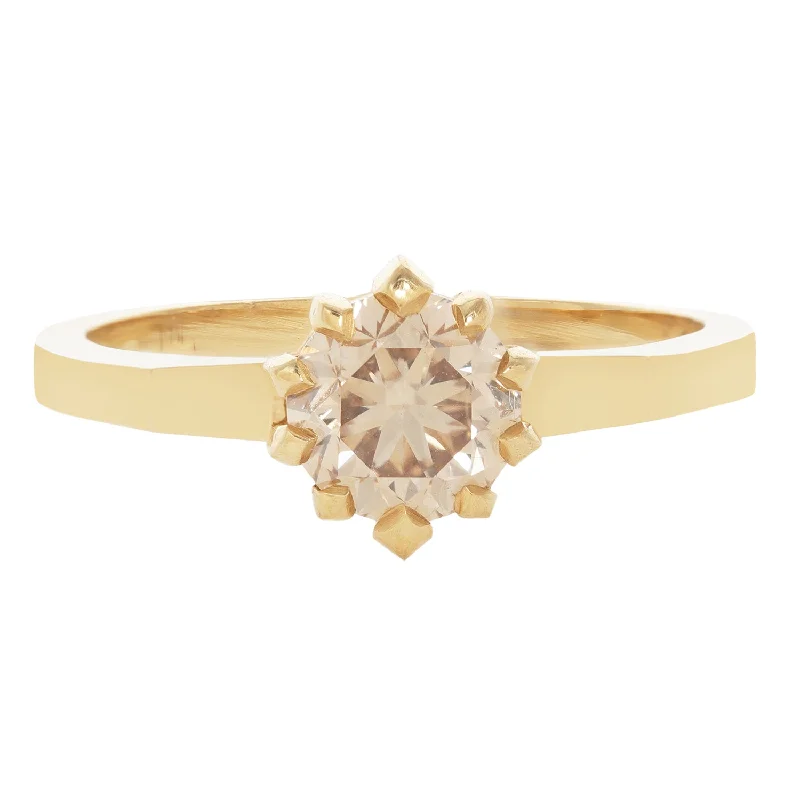 Unmissable Discounts On Timeless Jewelry Pieces Champagne Diamond Soireé Ring