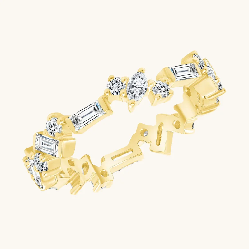 Big Discounts On Elegant Jewelry Collections The Small Multi-Diamond Band