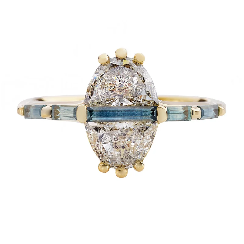 Bestselling Jewelry Now On Sale – Elevate Your Look The Reflection Engagement Ring with Half Moon Cut Diamonds and Sapphires Bestselling Jewelry Now On Sale – Elevate Your Look The Reflection Engagement Ring with Half Moon Cut Diamonds and Sapphires