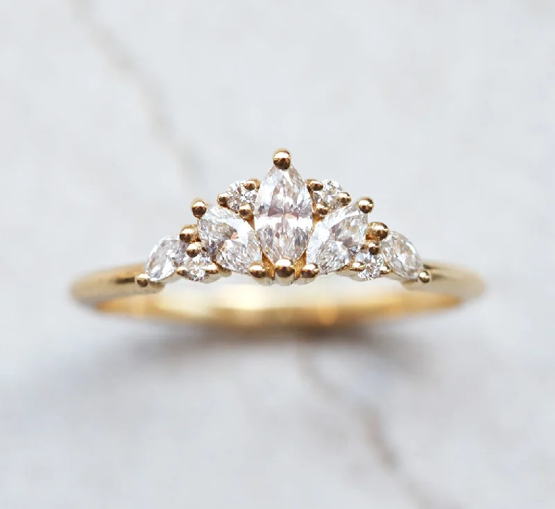 Louise Diamond Ring