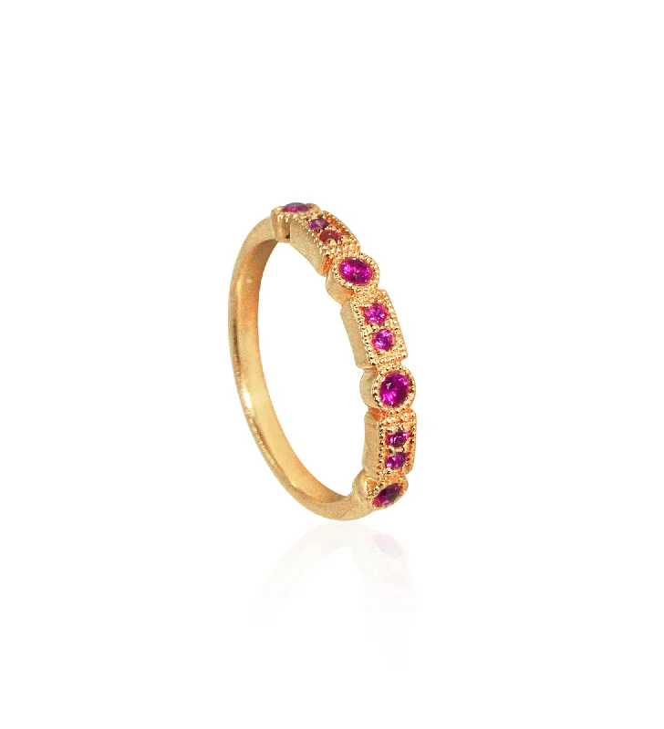 Flash Sale On Exquisite Jewelry – Don't Miss Out Trine Ji Hot Pink 14K Gold Ring w. Sapphires Flash Sale On Exquisite Jewelry – Don't Miss Out Trine Ji Hot Pink 14K Gold Ring w. Sapphires