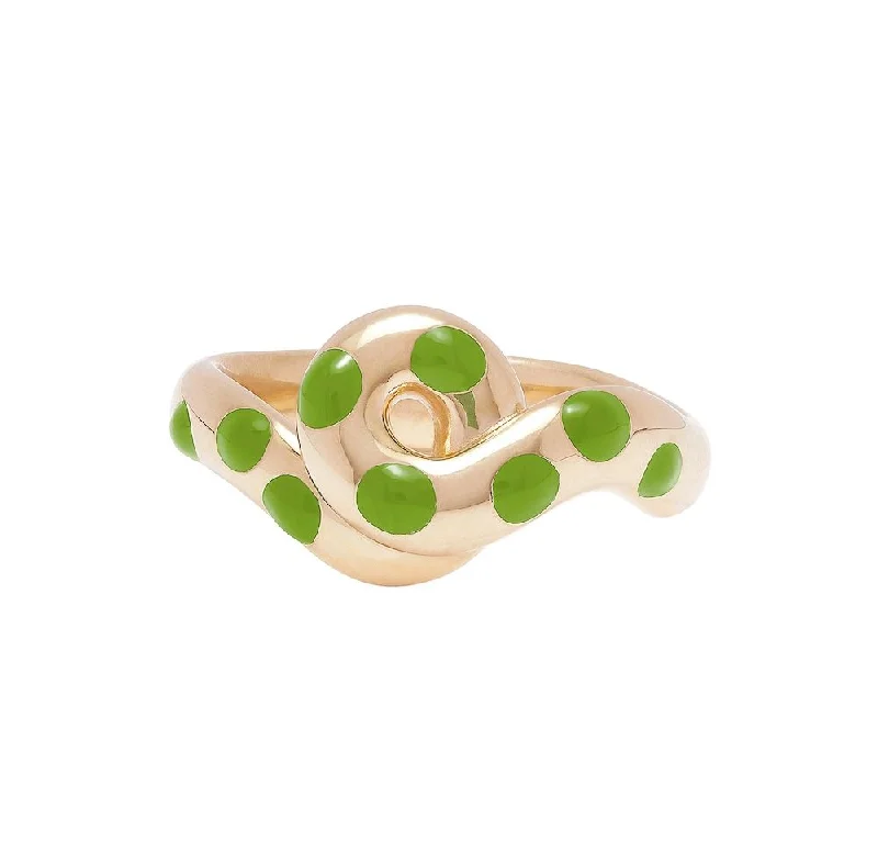 Maxi Loop Ring 9K Gold Ring