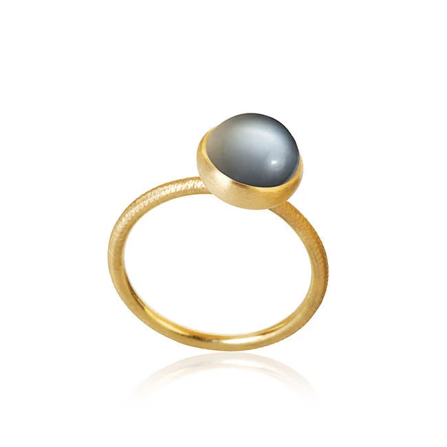 Limited-Time Jewelry Sale – Elegant Styles At Less Small Pacific 18K Gold Ring w. Grey Moonstone Limited-Time Jewelry Sale – Elegant Styles At Less Small Pacific 18K Gold Ring w. Grey Moonstone