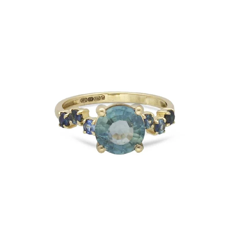 Exclusive Jewelry Sale – Limited-Time Discounts Artisia 18K Gold Ring w. Sapphires
