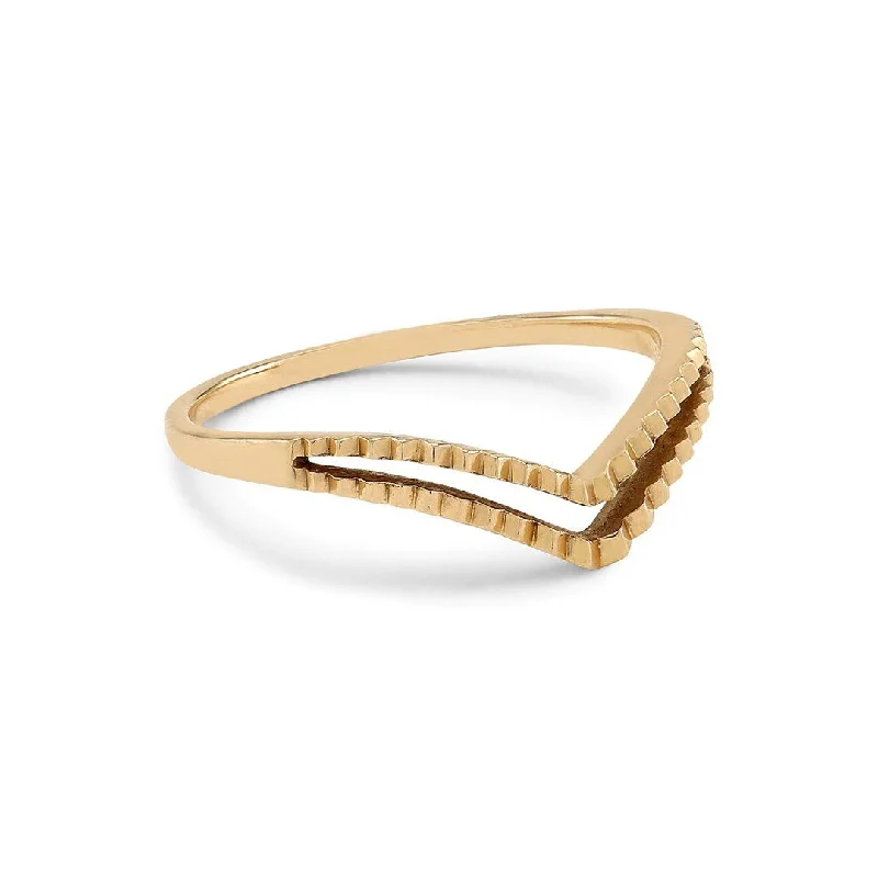 Elevate Your Jewelry Collection With Limited-Time Savings Zally 14K Gold Ring