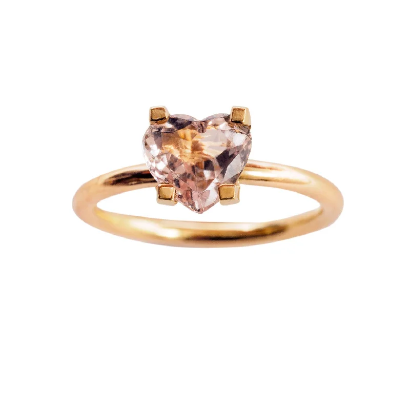 Premium Diamond Jewelry For Unforgettable Moments Pinky Finger Love Ring Gold, Pink Premium Diamond Jewelry For Unforgettable Moments Pinky Finger Love Ring Gold, Pink