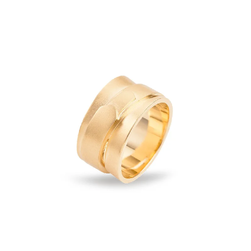 Jovian Large 18K Gold Ring