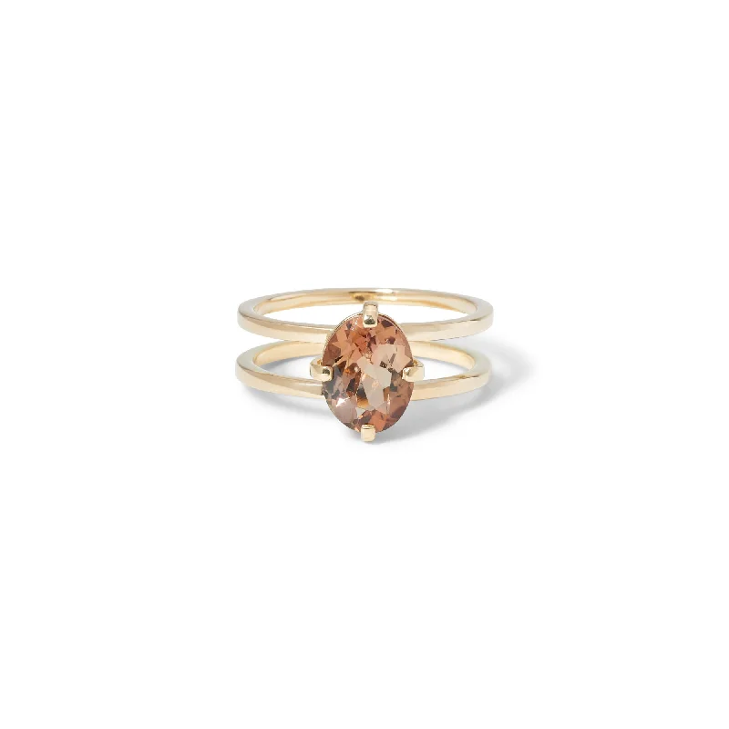 Sparkle In Style With Our Best Jewelry Deals Nebula 18K Gold Ring w. Tourmaline