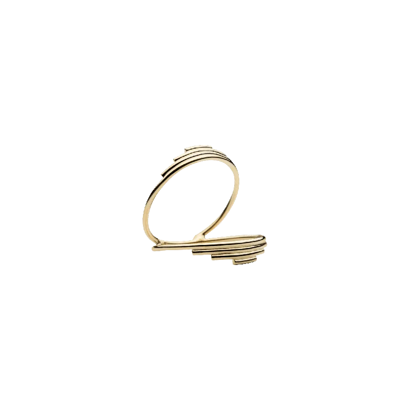 Jewelry Clearance Event – Stock Up Before It's Over Mini Viper Cryx Gold Ring - 14k Gold