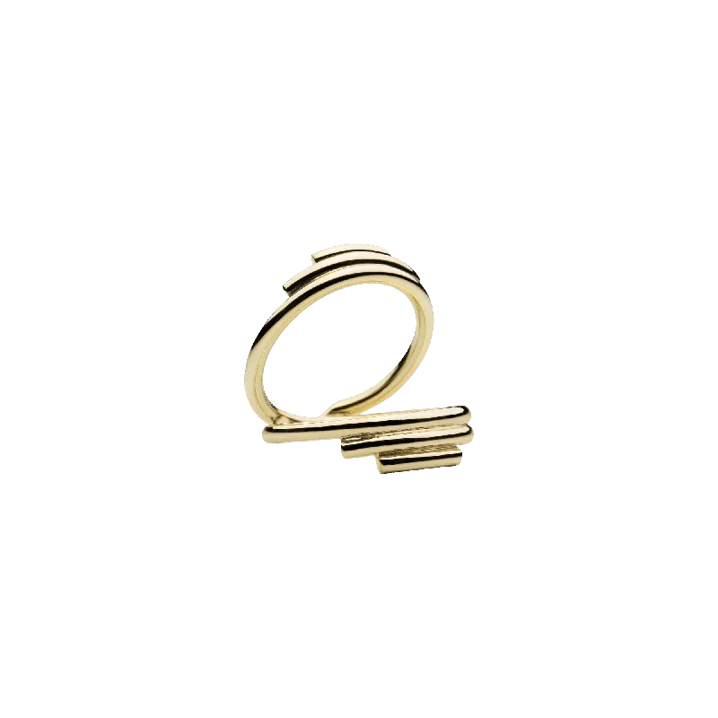 Accessorize For Less – Luxury Jewelry At Affordable Prices Viper Cryx Gold Ring - 14K Gold