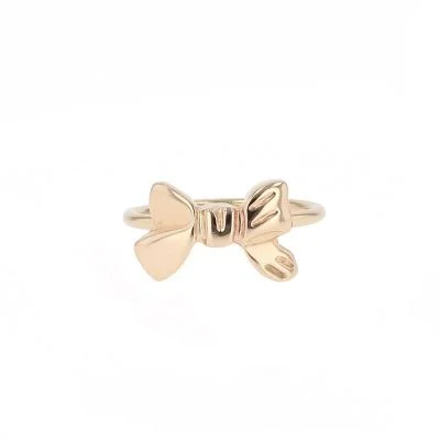 Unbeatable Offers On Luxury And Everyday Jewelry Lady Bow 14K Gold Ring