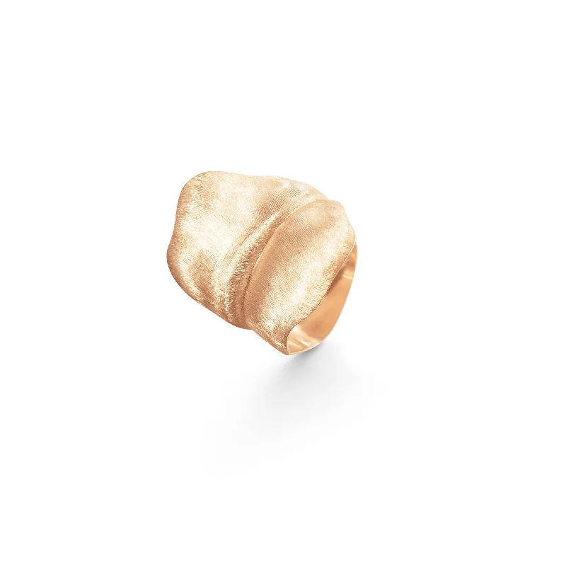Must-Have Jewelry At Irresistible Discounts Large Leaves 18K Gold Ring