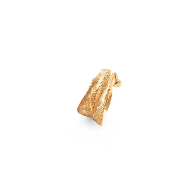 Affordable Elegance – Premium Jewelry At Special Prices Medium Leaves 18K Gold Ring