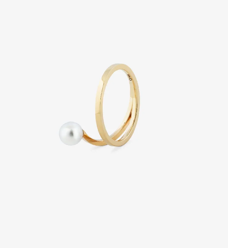 Premium Jewelry At Promotional Prices – Shine Today Pearl Spiral Ring 06