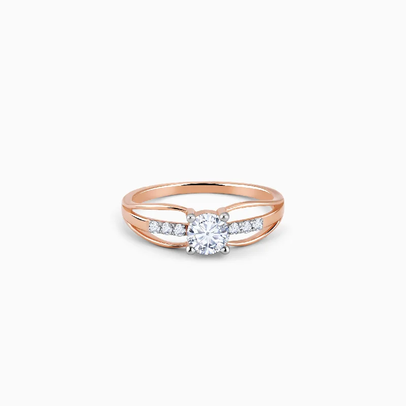 Rose Gold Empyrean Diamond Ring