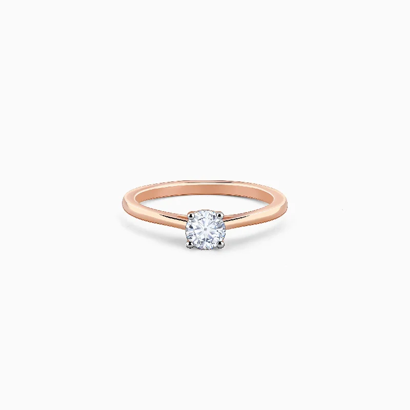 Rose Gold Solitaire Dream Ring