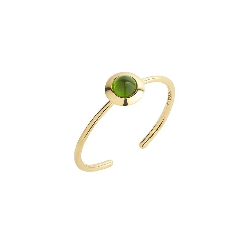 Breathtaking Jewelry At Limited-Time Savings Gems of Cosmo 18K Gold Ring w. Chrome diopside