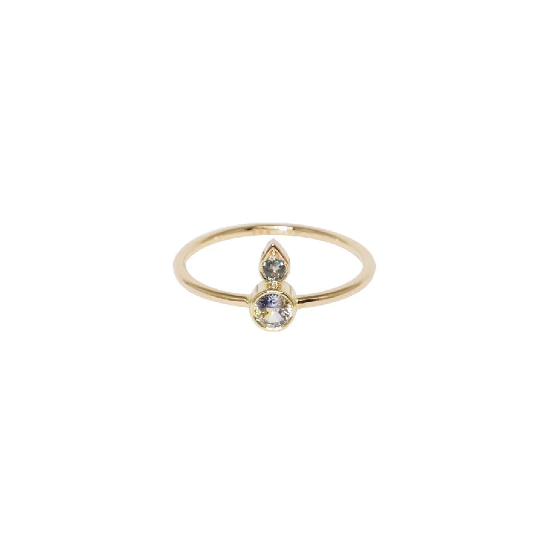 Stunning Jewelry Pieces At The Lowest Prices Ever Tears 14K Gold Ring w. Sapphire