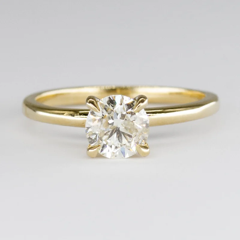 The Perfect Jewelry Piece At The Perfect Price 100 Ways' 14k Yellow Gold Diamond Solitaire Ring | 1.08ct | SZ 6.75