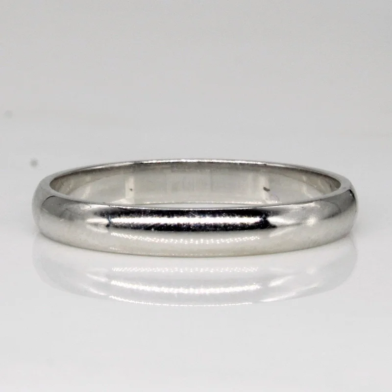 Special Jewelry Deals – Upgrade Your Collection 10k White Gold Wedding Band | SZ 6.25 |