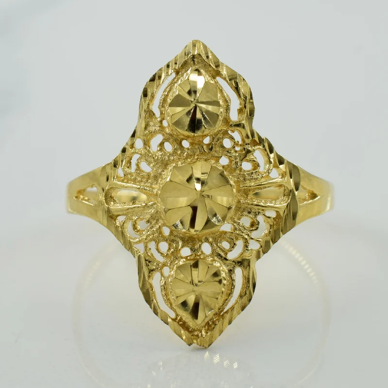 Gorgeous Jewelry, Limited-Time Savings 14k Yellow Gold Ring | SZ 8.5 |