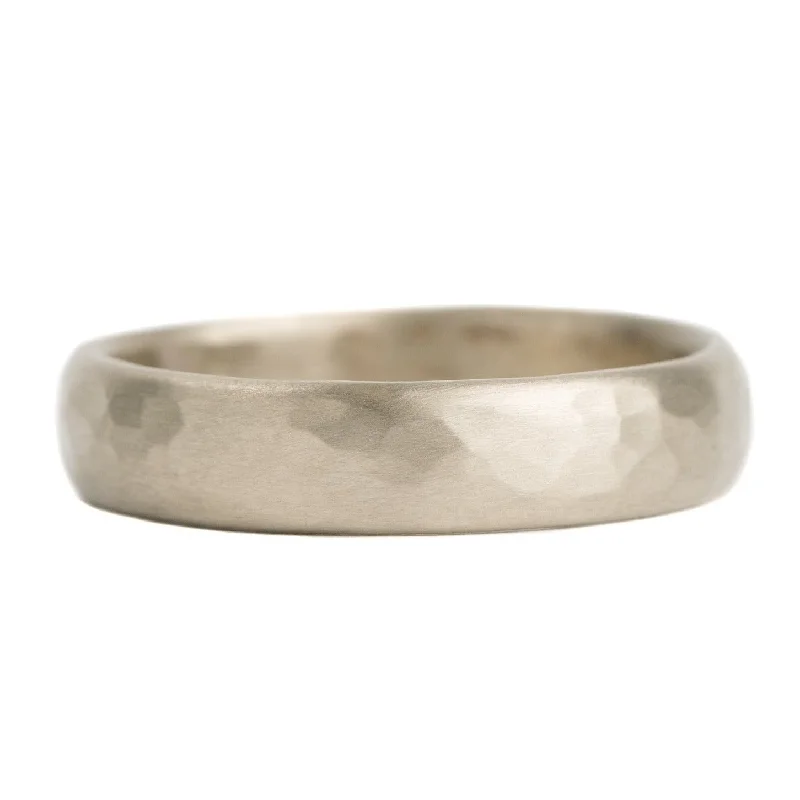 Exclusive Gemstone Jewelry Markdowns – Shop Now 14kpw Gold 5mm Half Round Faceted Band