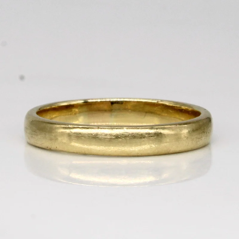 Limited-Stock Jewelry Sale – Once It's Gone, It's Gone 18k Yellow Gold Band | SZ 5.5 |