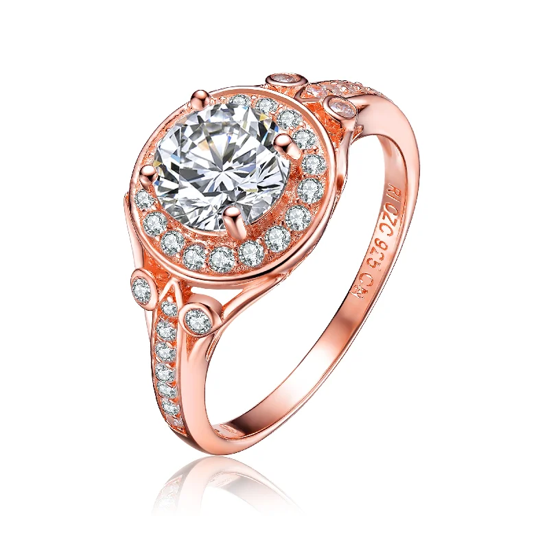 Discounted Jewelry For A Glamorous Look Juliette Halo Engagement Ring