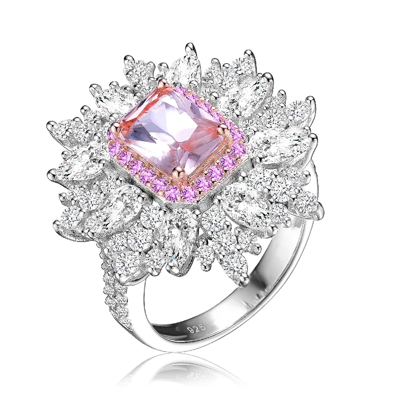 Celebrate With Sparkle – Jewelry Sale Now Live Antoinette Morganite Cocktail Ring