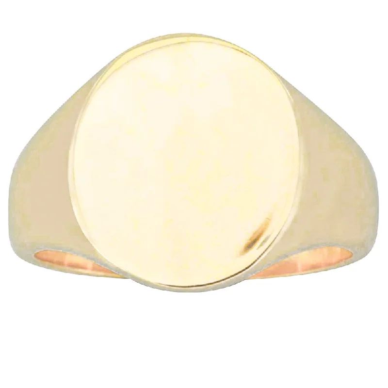 Personalized Jewelry Sale – Meaningful Gifts At Great Prices 9ct Yellow Gold Signet Ring