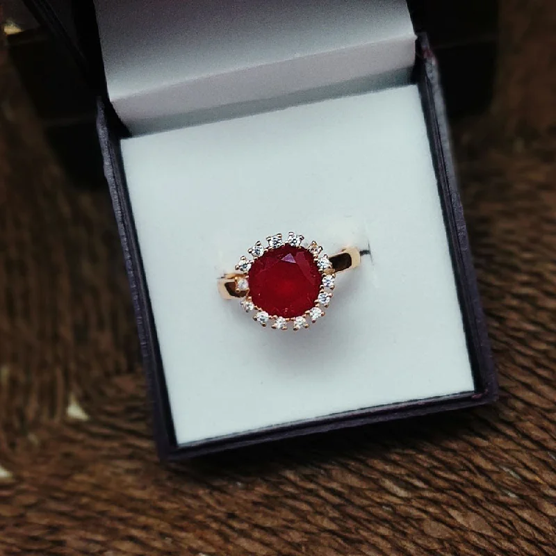 Limited-Time Offer On Premium Jewelry Collections Aamrapali Gold Plated Austrian Stone Ring Limited-Time Offer On Premium Jewelry Collections Aamrapali Gold Plated Austrian Stone Ring