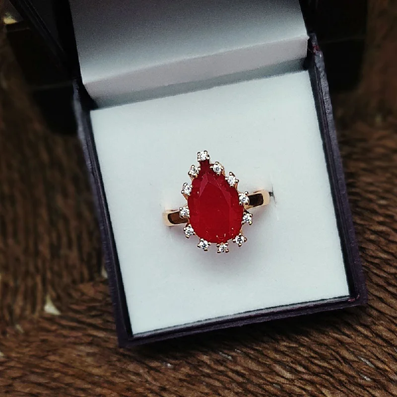 Flash Sale On Exquisite Jewelry – Don't Miss Out Aamrapali Gold Plated Austrian Stone Ring Flash Sale On Exquisite Jewelry – Don't Miss Out Aamrapali Gold Plated Austrian Stone Ring
