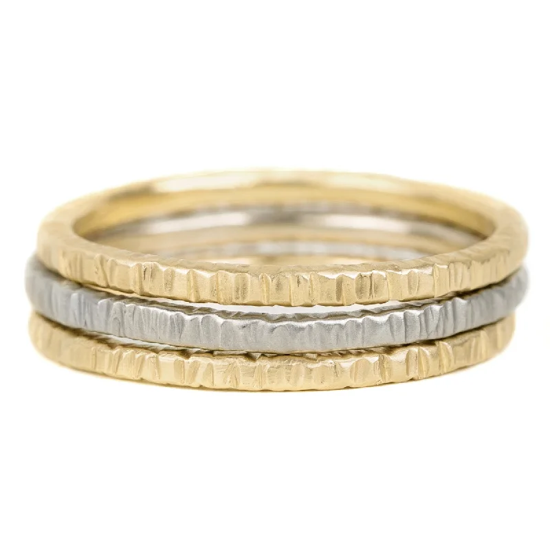 Personalized Jewelry Sale – Unique Gifts At Low Prices Aspen Wedding Stackers - 18ky Gold, 14kpw Gold Personalized Jewelry Sale – Unique Gifts At Low Prices Aspen Wedding Stackers - 18ky Gold, 14kpw Gold