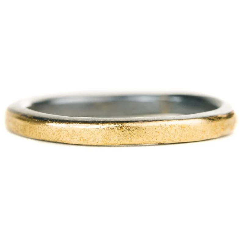 Seasonal Jewelry Clearance – Best Styles At The Lowest Prices Black + Gold Stacker Ring