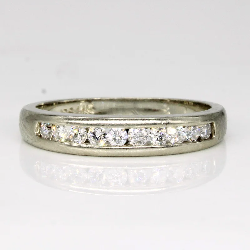 The Perfect Jewelry Piece At The Perfect Discount Channel Set Diamond Ring | 0.20ctw | SZ 6.5 |