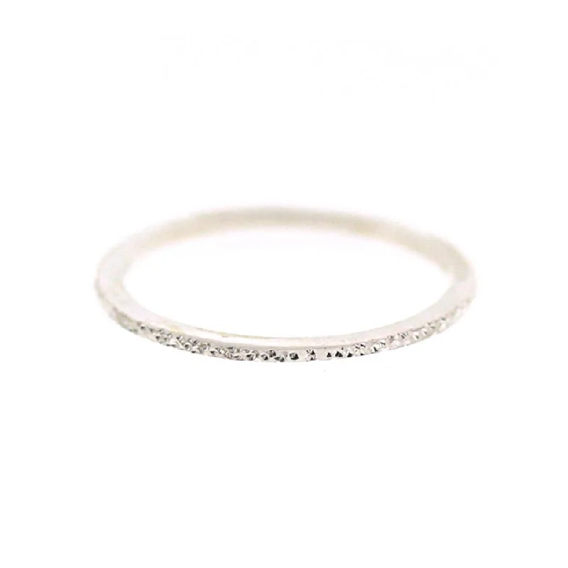 Limited-Time Jewelry Sale – Elegant Styles At Less Diamond Dusted Stacking Ring: Super Skinny Limited-Time Jewelry Sale – Elegant Styles At Less Diamond Dusted Stacking Ring: Super Skinny