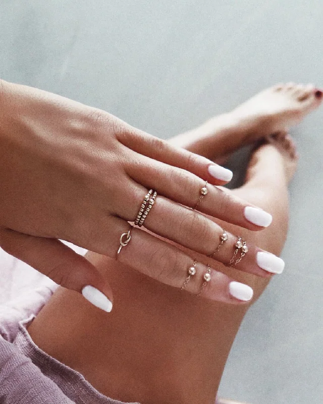 Elegant Jewelry At Unbeatable Prices – Shop Today Classic Fingertip Ring- 14K Rose Gold Fill