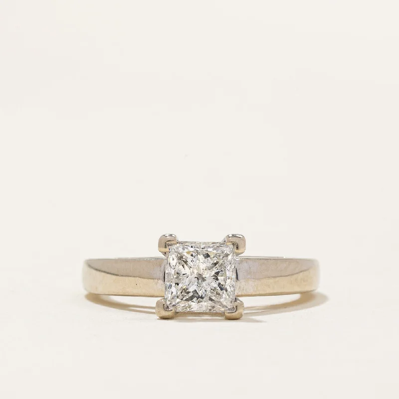 Shine Bright With Our Special Jewelry Promotions Princess Cut Diamond Solitaire 14k Ring | 1.0ct | SZ 5.75 |